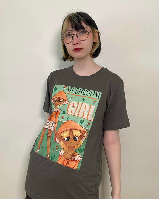 Mushroom Girl Galerina Marginata - Unisex Tshirt